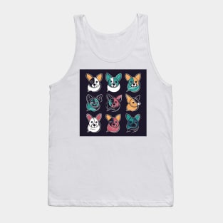 Dog Head Logo Tank Top